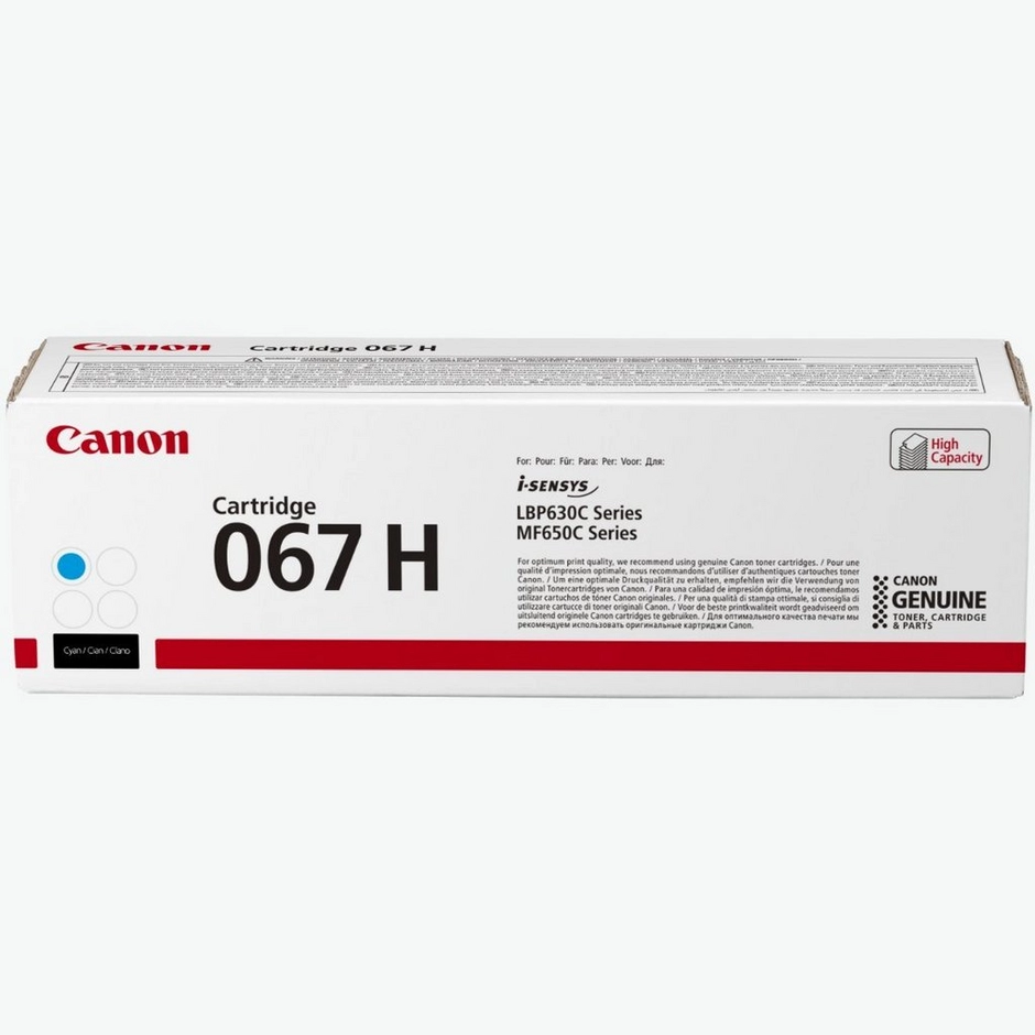 Canon 067H Cyan Toner Cartridge