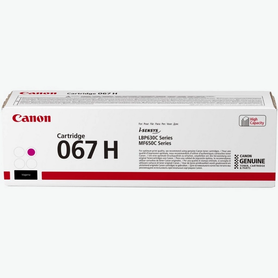 Canon 067H Magenta Toner Cartridge
