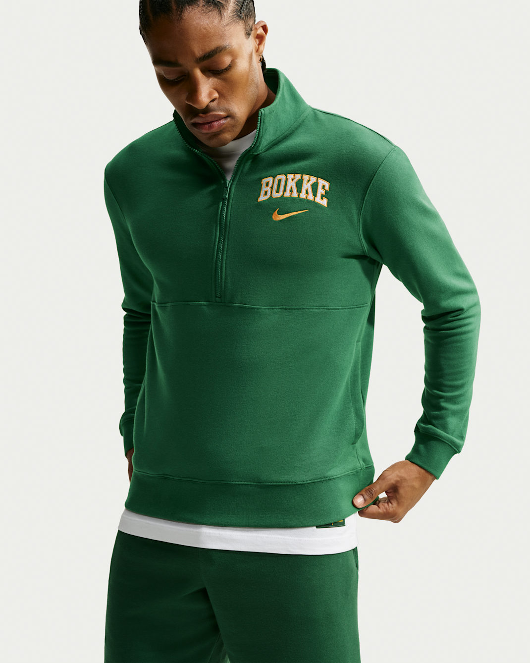 Springboks Men's 1/2-Zip Jumper