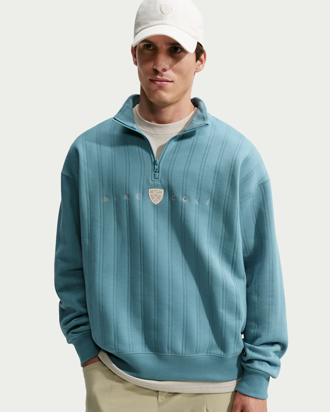 Nike Fairway Fresh Men's Therma-FIT Oversized 1/2-Zip Golf Top