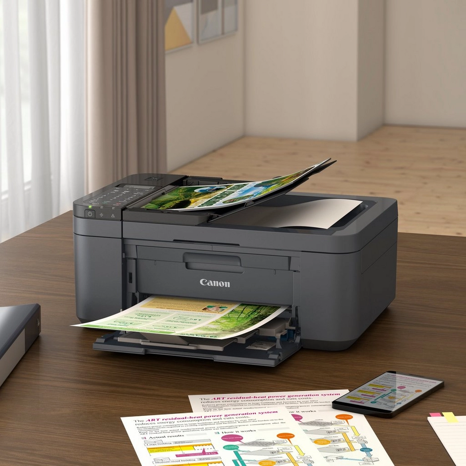 Canon PIXMA TR4755i Wireless Colour All-in-One Inkjet Photo Printer, Black