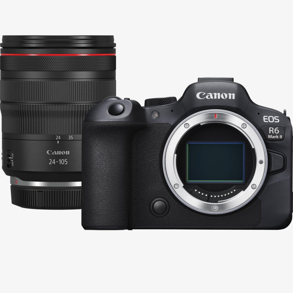 Canon EOS R6 Mark II Mirrorless Camera  + RF 24-105mm F4L IS USM Lens