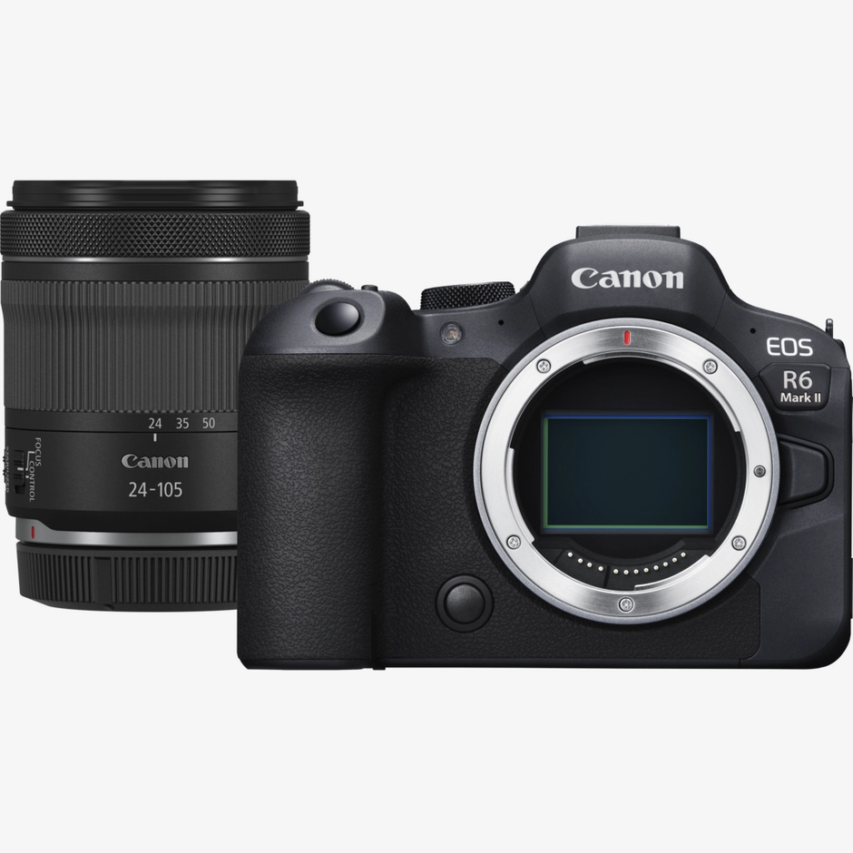 Canon EOS R6 Mark II Mirrorless Camera  + RF 24-105mm F4-7.1 IS STM Lens