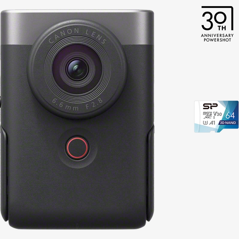 Canon PowerShot V10 Essential Kit, Silver