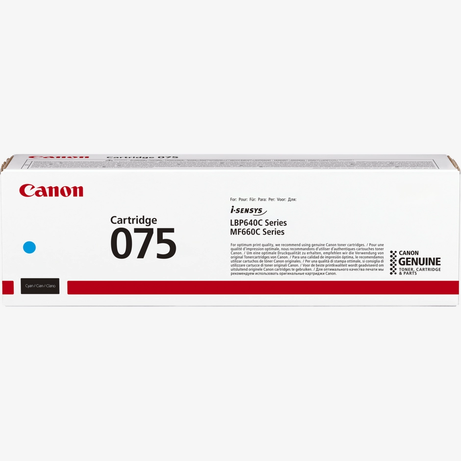 Canon 075 Cyan Toner Cartridge