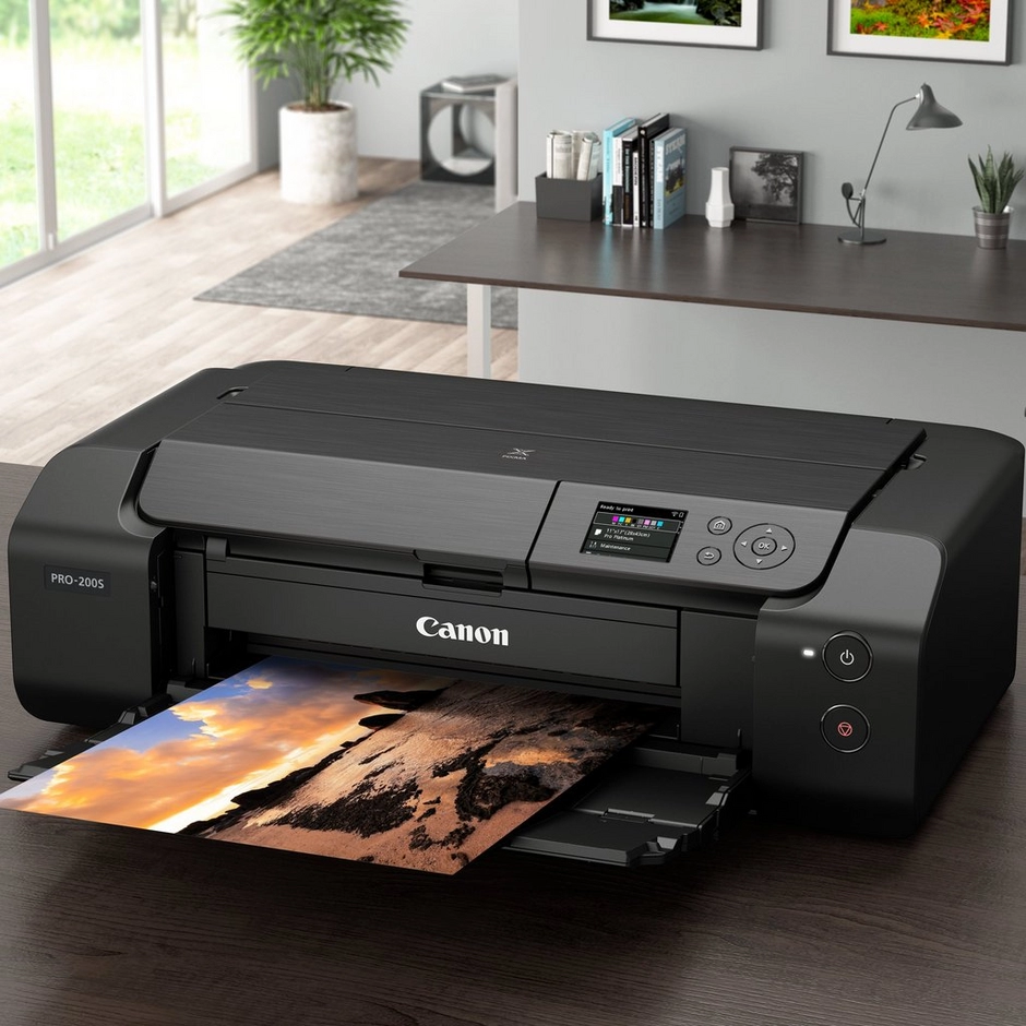Canon PIXMA PRO-200S A3 Plus Colour Photo Wireless Printer