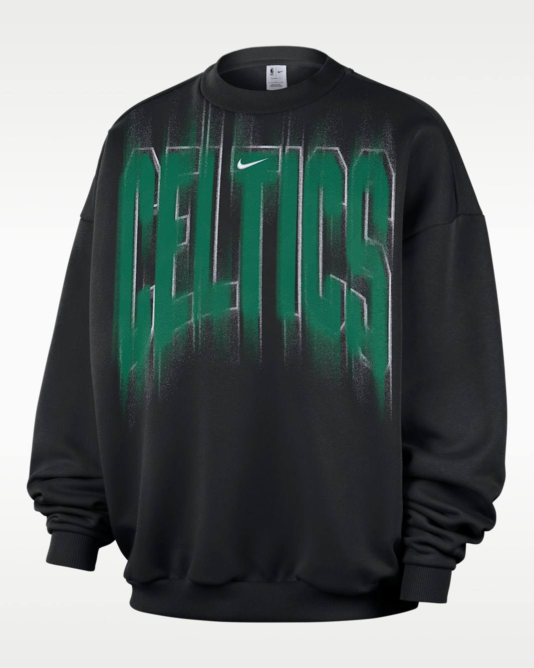 Boston Celtics Standard Issue Men's Nike Fleece Basketball Crew