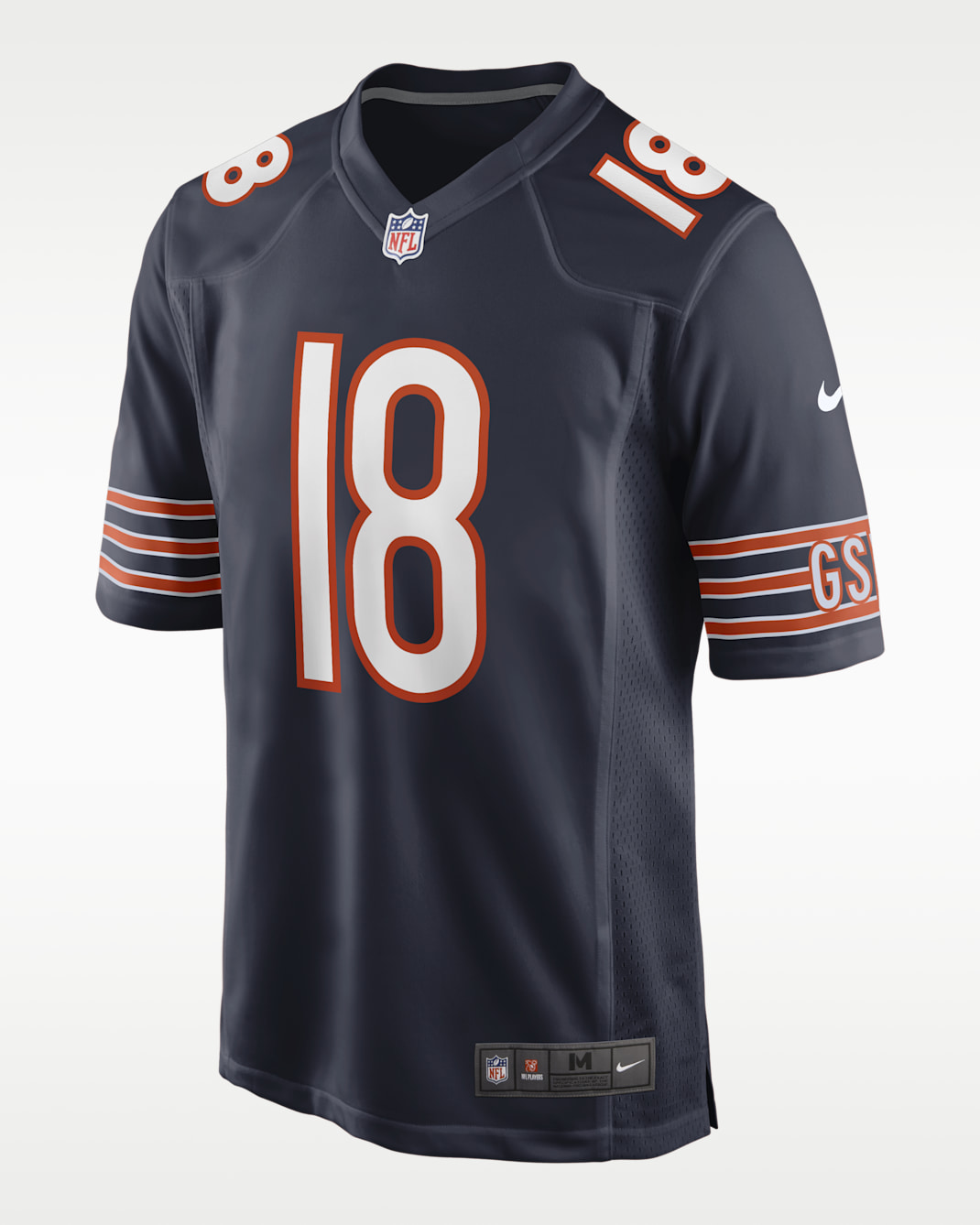 Caleb Williams Chicago Bears Men's Nike NFL Game Jersey