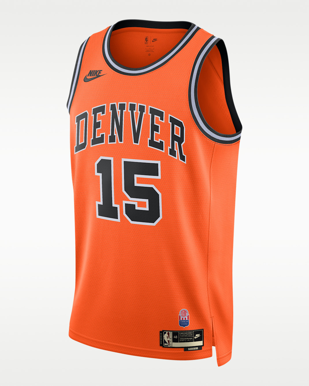 Nikola Jokić Denver Nuggets Hardwood Classics Men's Dri-FIT Basketball Swingman Jersey
