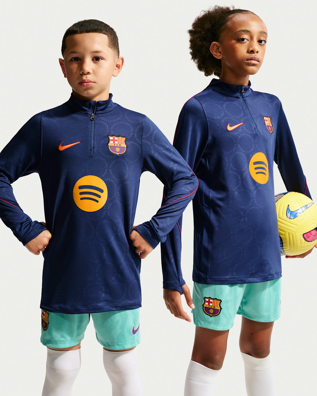 F.C. Barcelona Strike Third