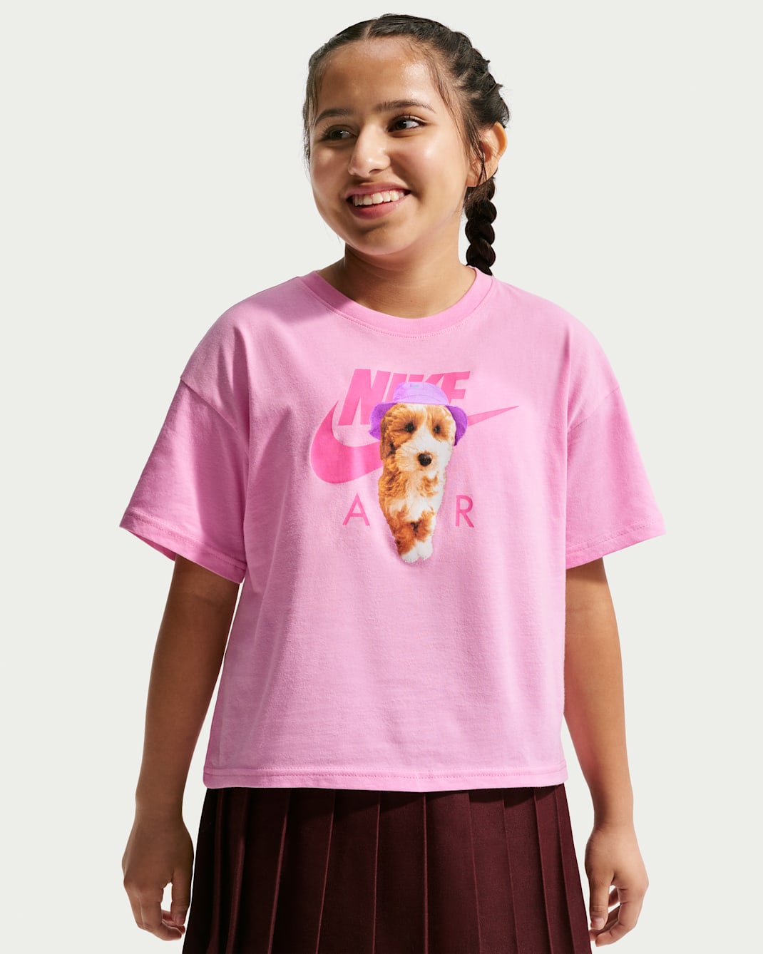 Nike Sportswear Older Kids' (Girls') Boxy T-Shirt