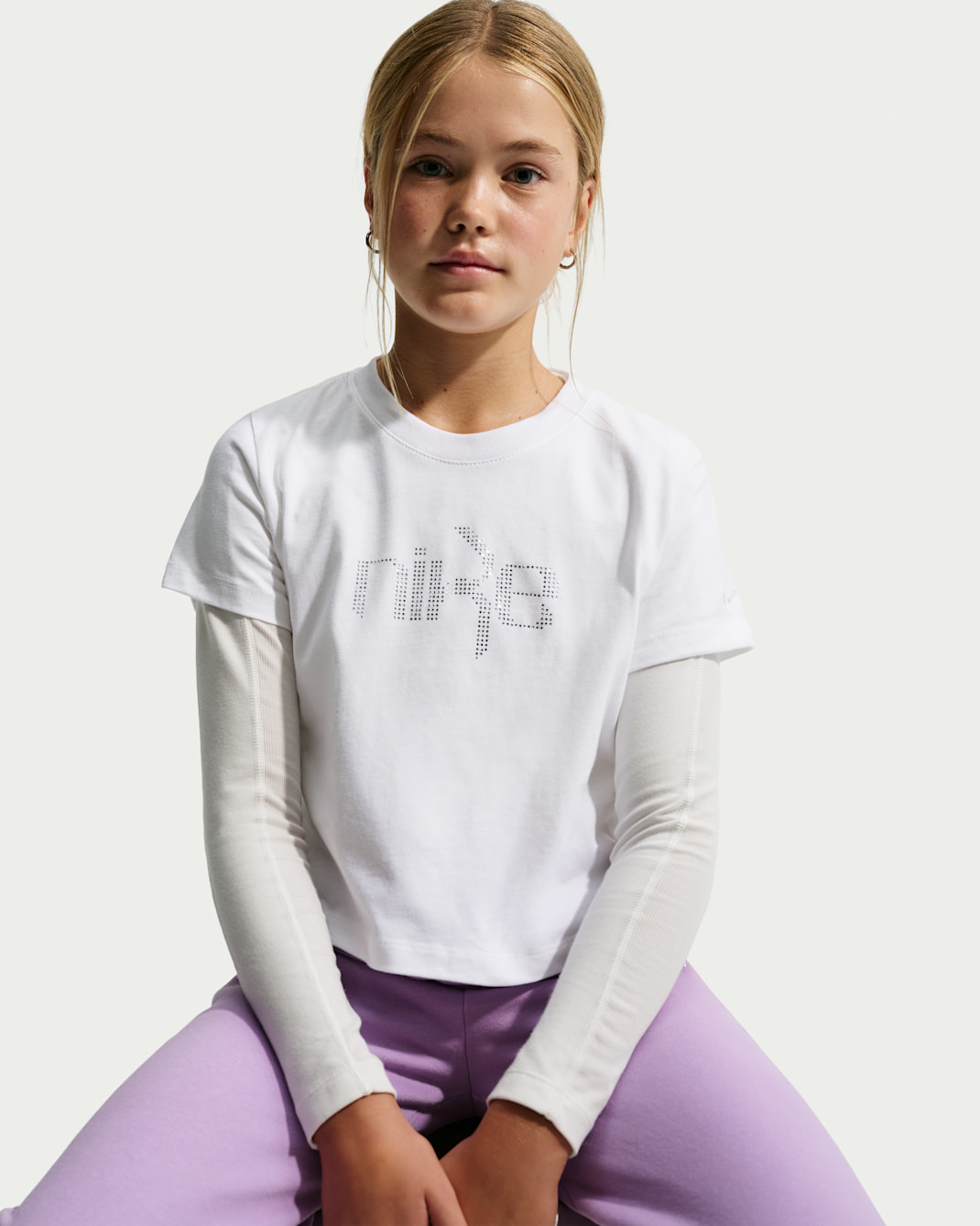 Nike Sportswear Older Kids' (Girls') Cropped T-Shirt
