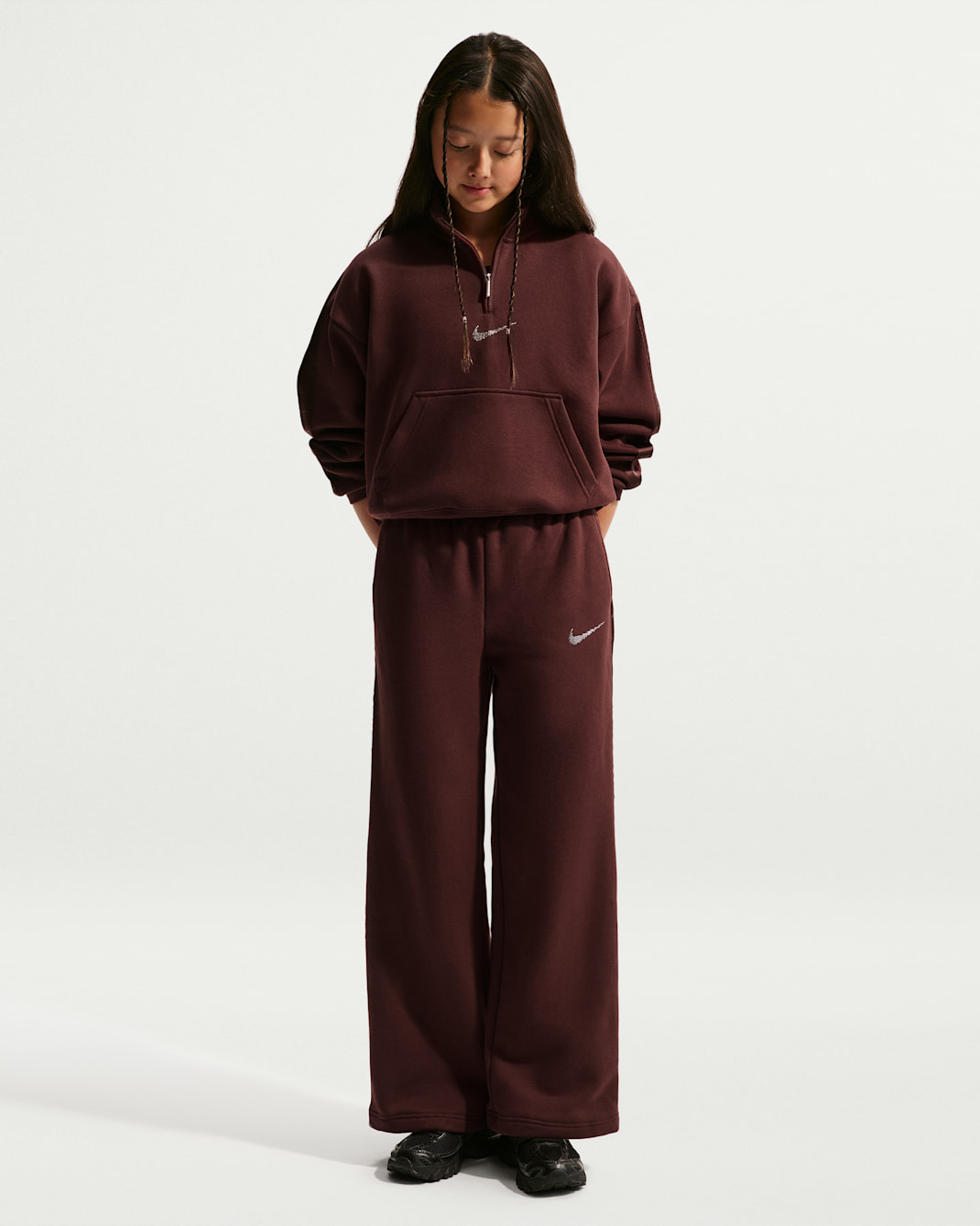 Nike Studio Fleece Older Kids' (Girls') Trousers