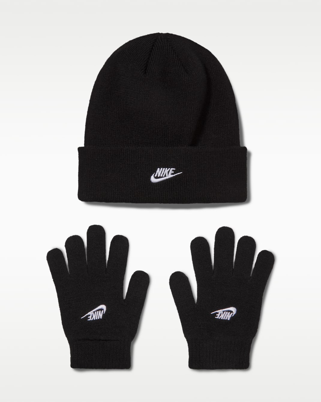 Nike Older Kids' Club Beanie and Gloves Set