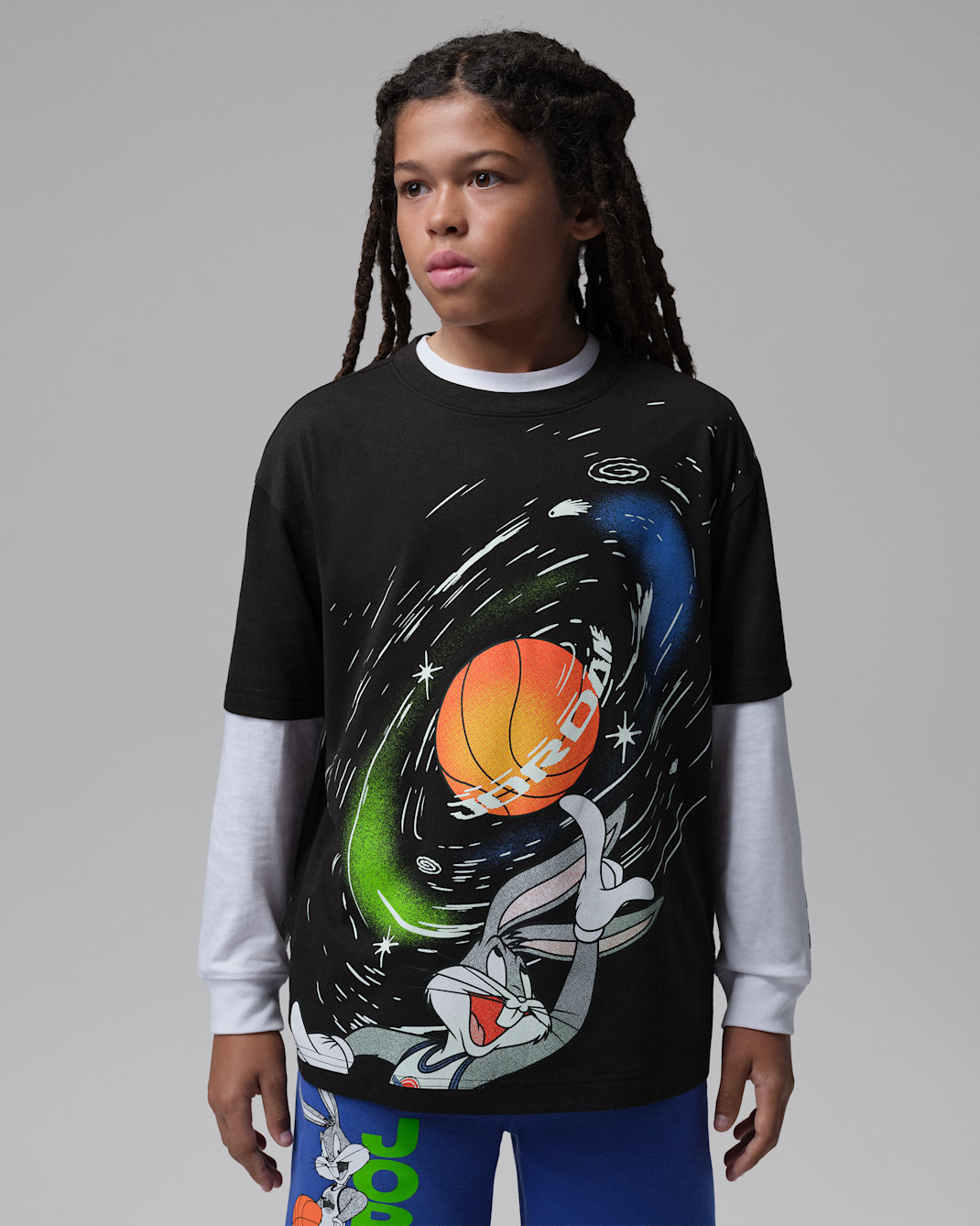 Jordan Older Kids' Space Jam 30 Ball Spin T-Shirt