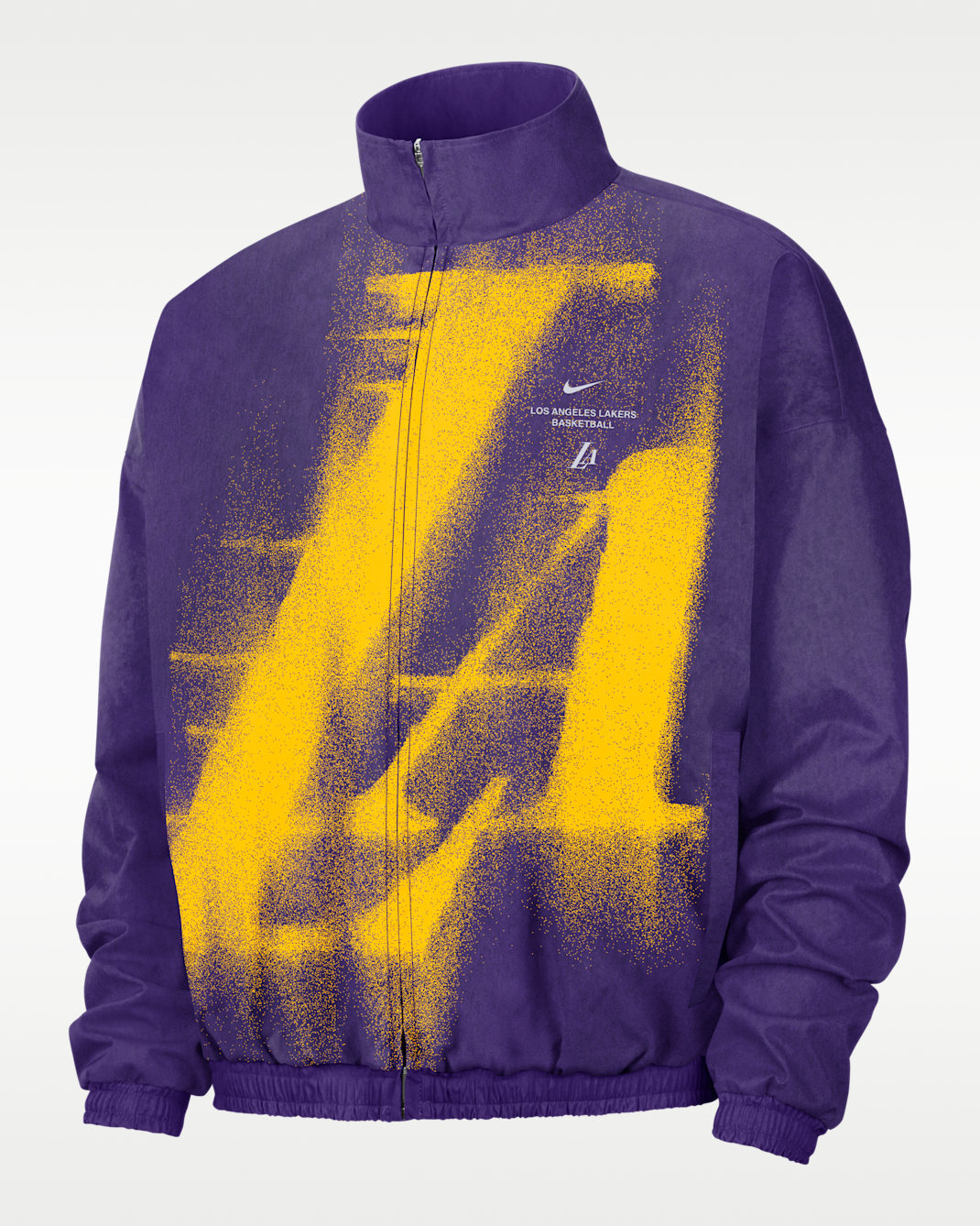 Los Angeles Lakers Nike Standard Issue Men's Woven Basketball Jacket