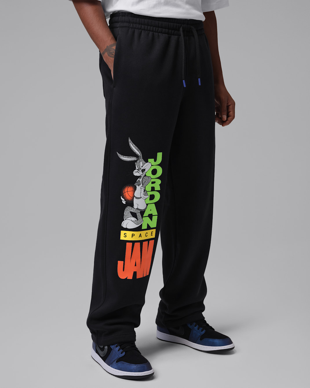 Jordan Brooklyn Space Jam Men's Fleece Cuffed Trousers