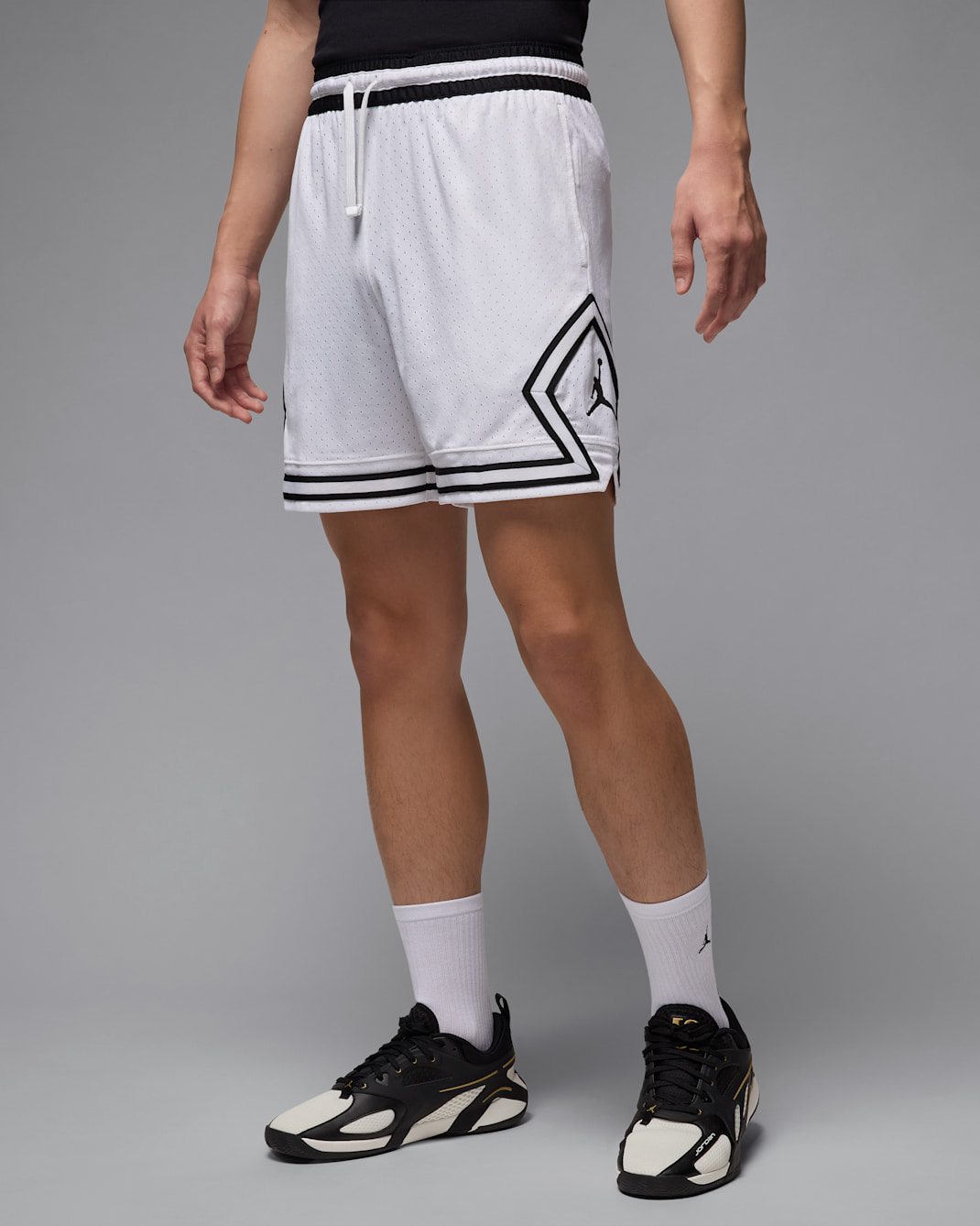 Jordan Sport Men's Dri-FIT 18cm (approx.) Mesh Diamond Shorts