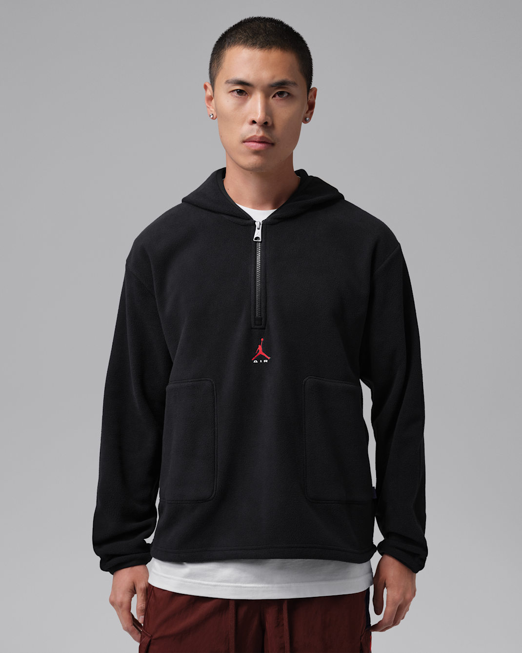 Jordan Essentials Men's Fleece Winter 1/2-Zip Hoodie