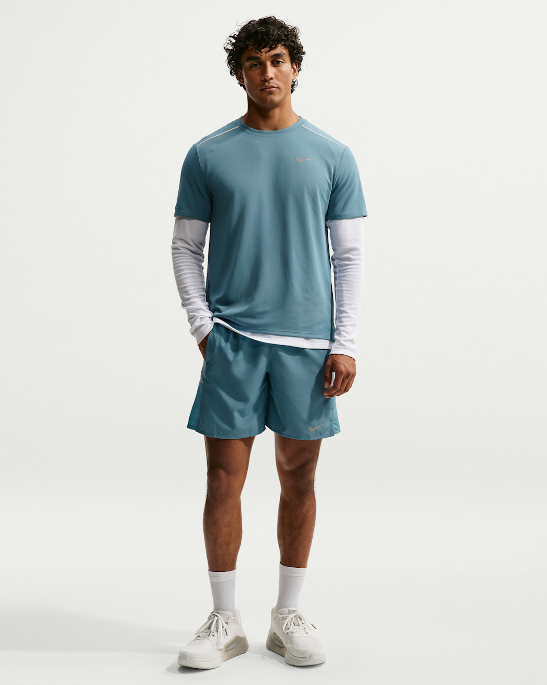 Nike Miler Men's Dri-FIT 18cm (approx.) Briefs-Lined Running Shorts