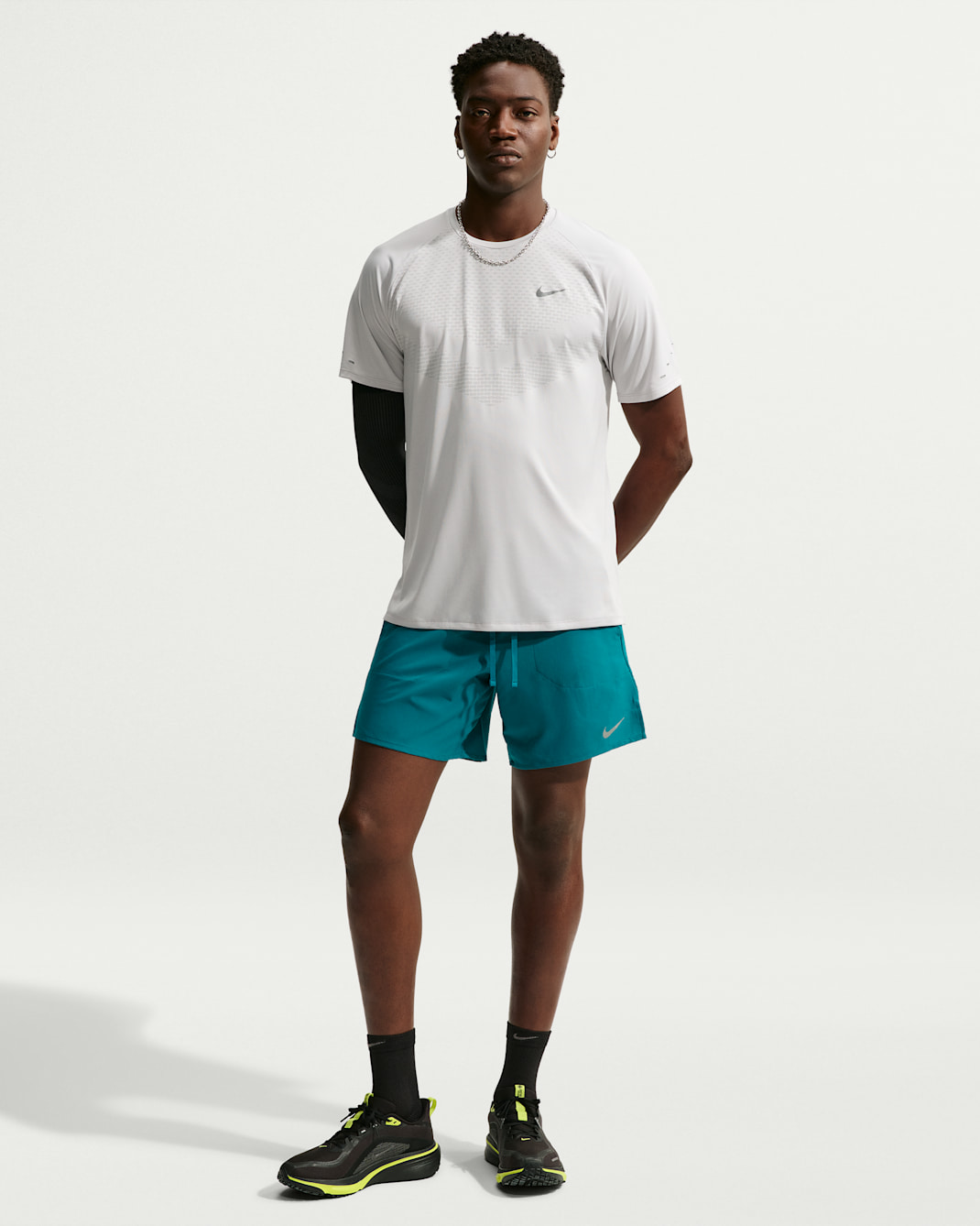 Nike Stride Men's Dri-FIT 18cm (approx.) Briefs-Lined Running Shorts
