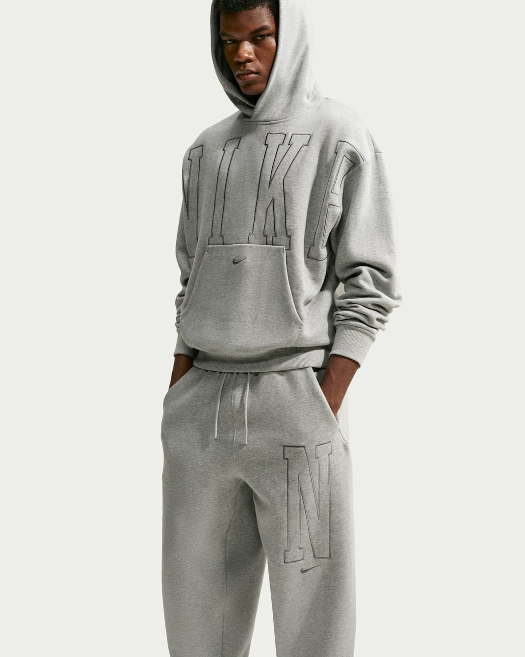 Nike Solo Fleece Men's Loose Pullover Hoodie