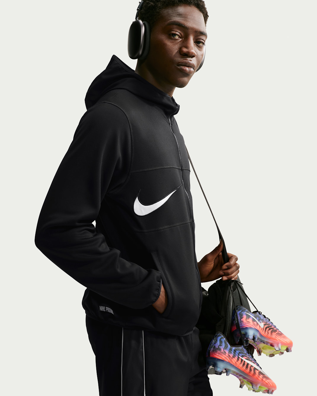 Nike Premier Men's Football Full-Zip Knit Hoodie