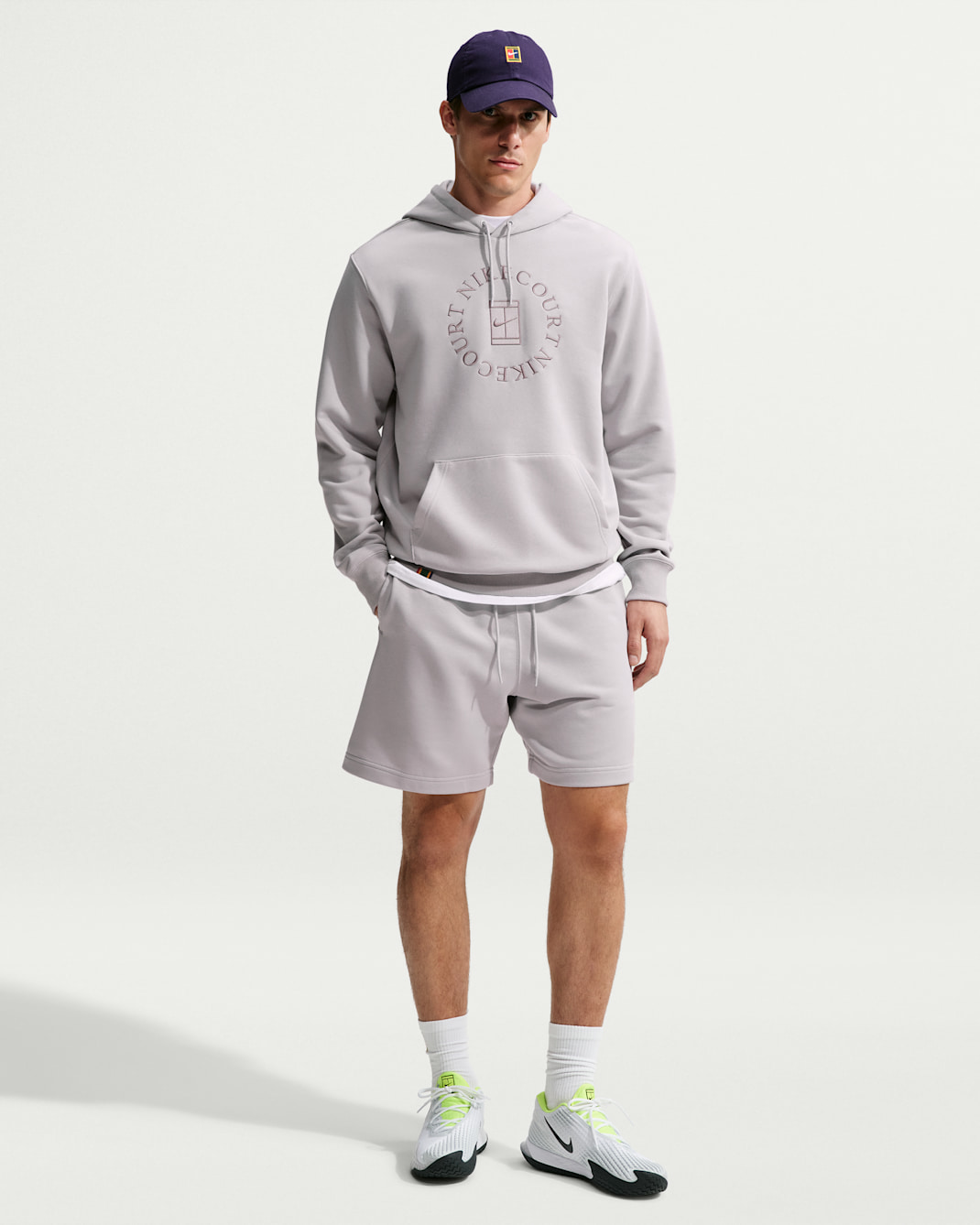 NikeCourt Heritage Men's Dri-FIT Fleece Tennis Shorts