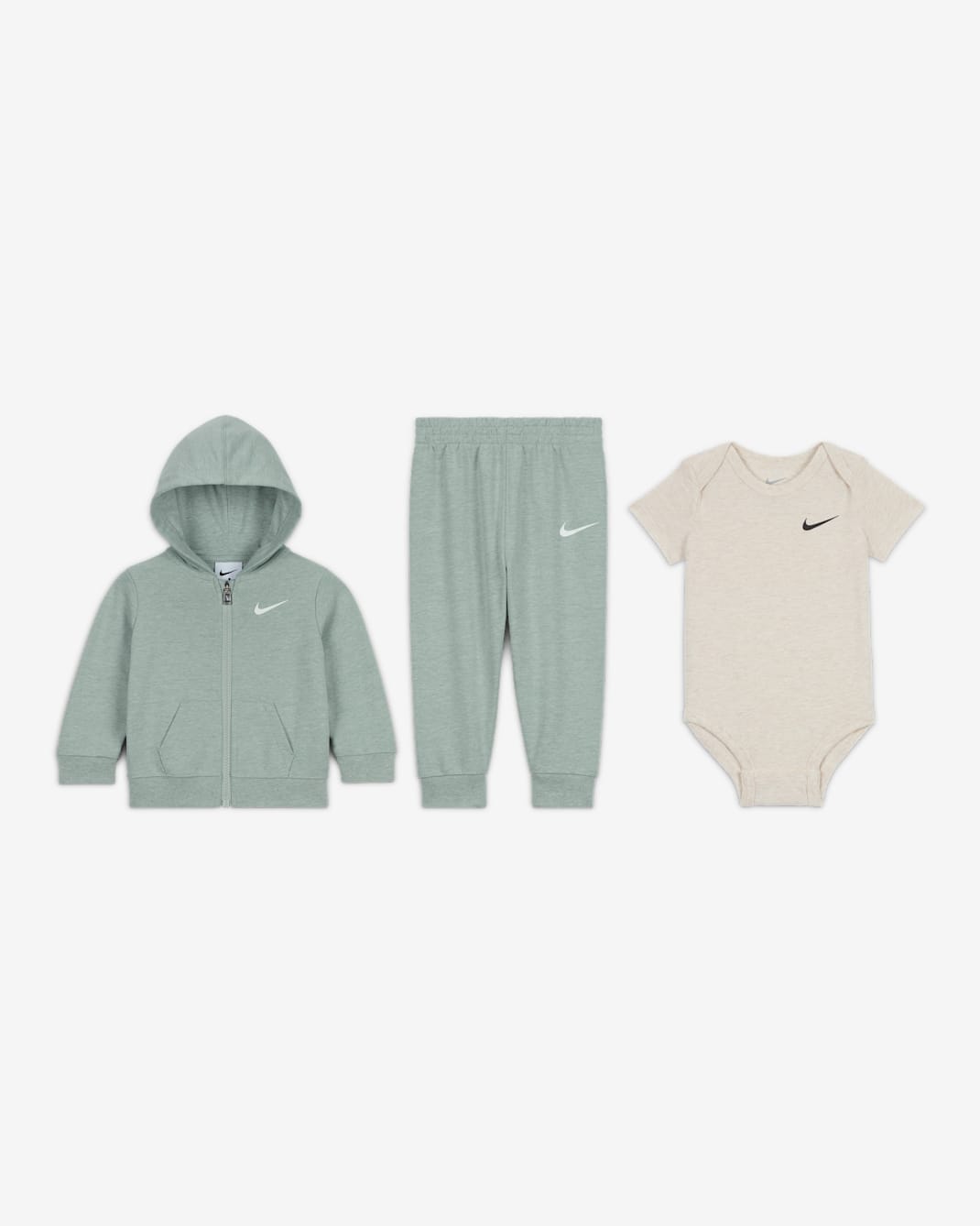 Nike Baby (0-9M) 3-Piece Bodysuit Set