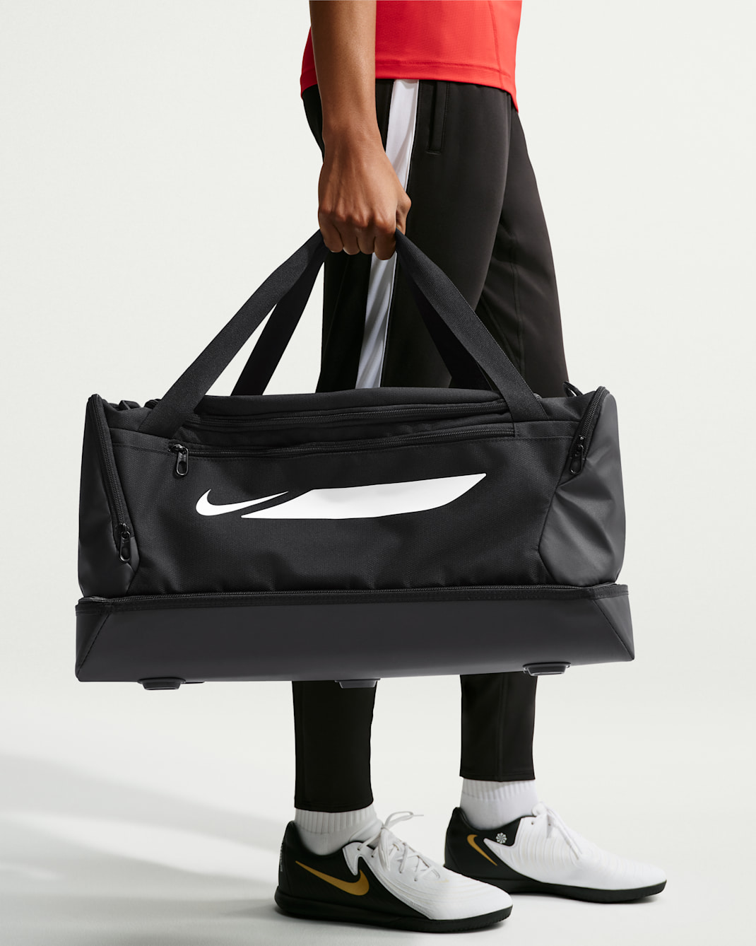 Nike Academy Hardcase Football Duffel Bag (Small, 40L)
