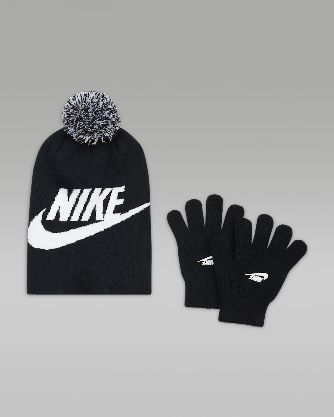 Nike Older Kids' Beanie and Gloves Set