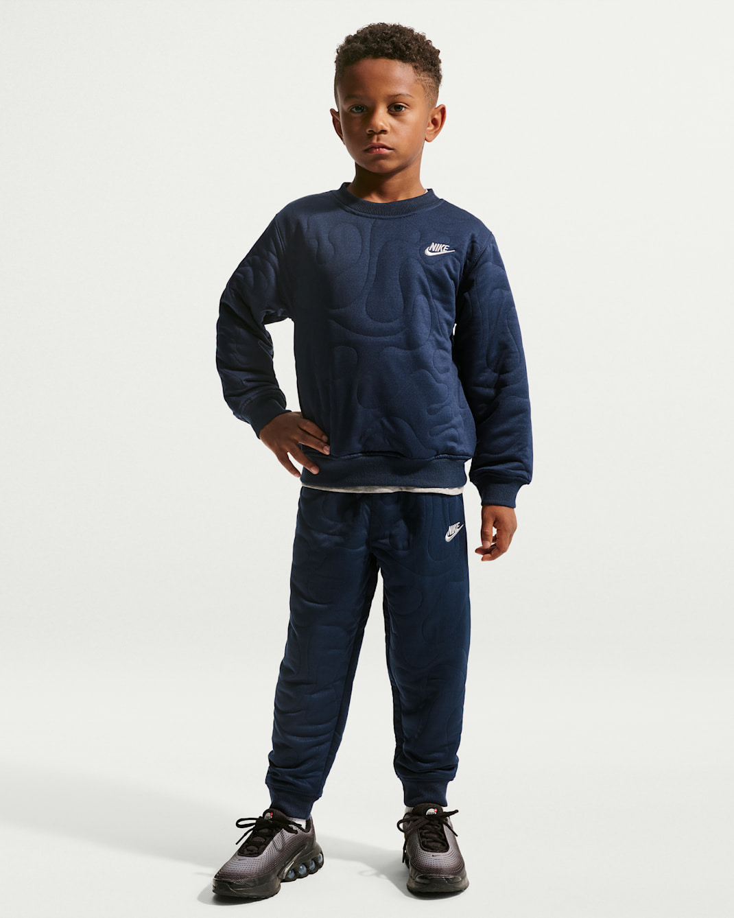 Nike Sportswear Younger Kids' Frost Futura 2-Piece Crew Set