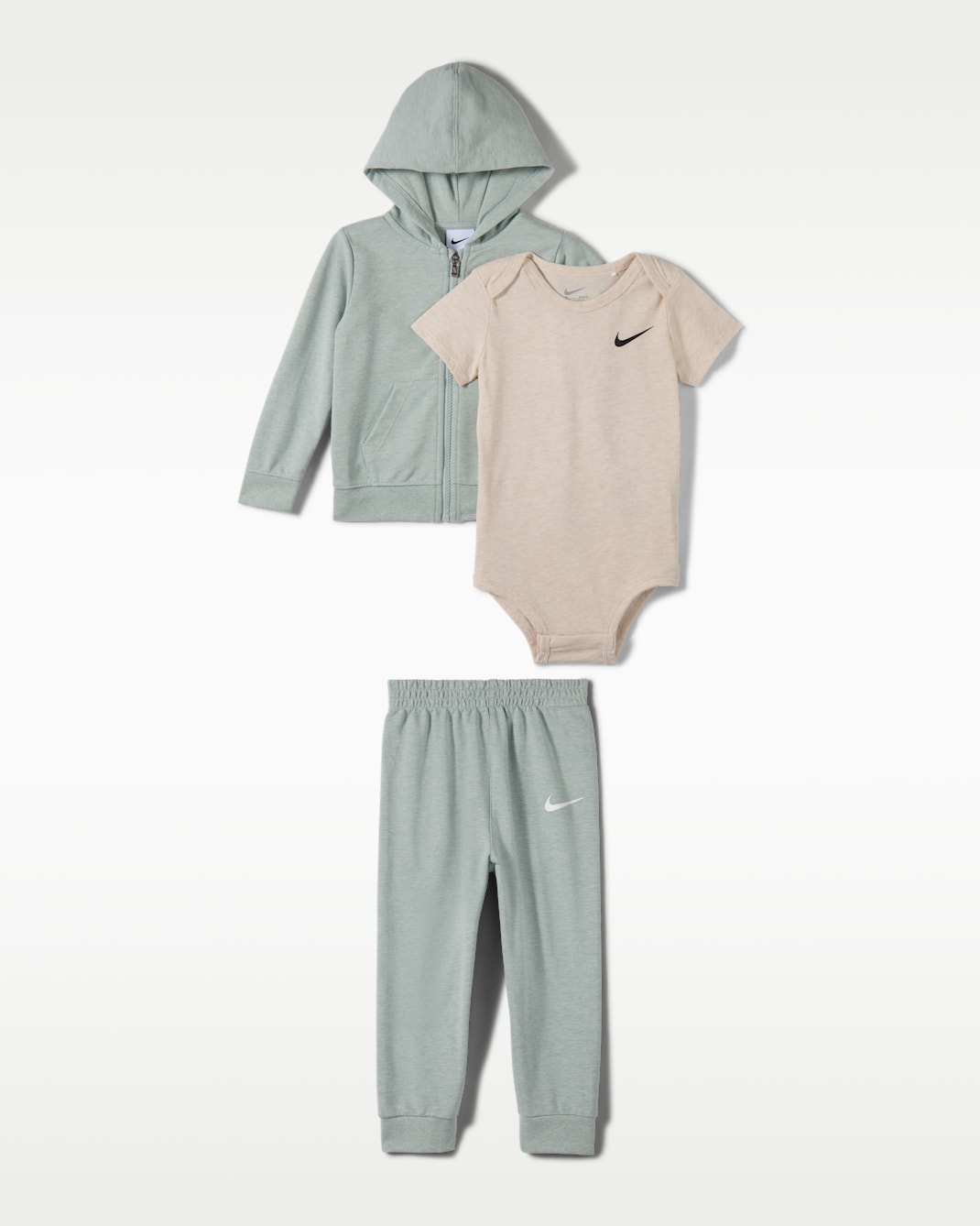 Nike Baby (6–12M) 3-Piece Bodysuit and Trousers Set
