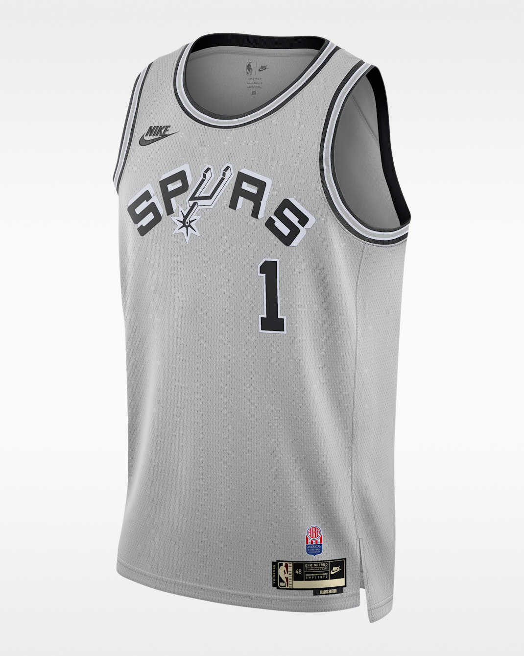 Victor Wembanyama San Antonio Spurs Hardwood Classics Men's Dri-FIT Basketball Swingman Jersey