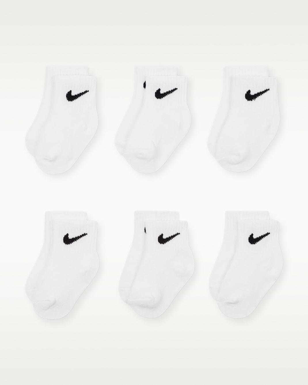 Nike Baby Ankle Socks (6 Pairs)