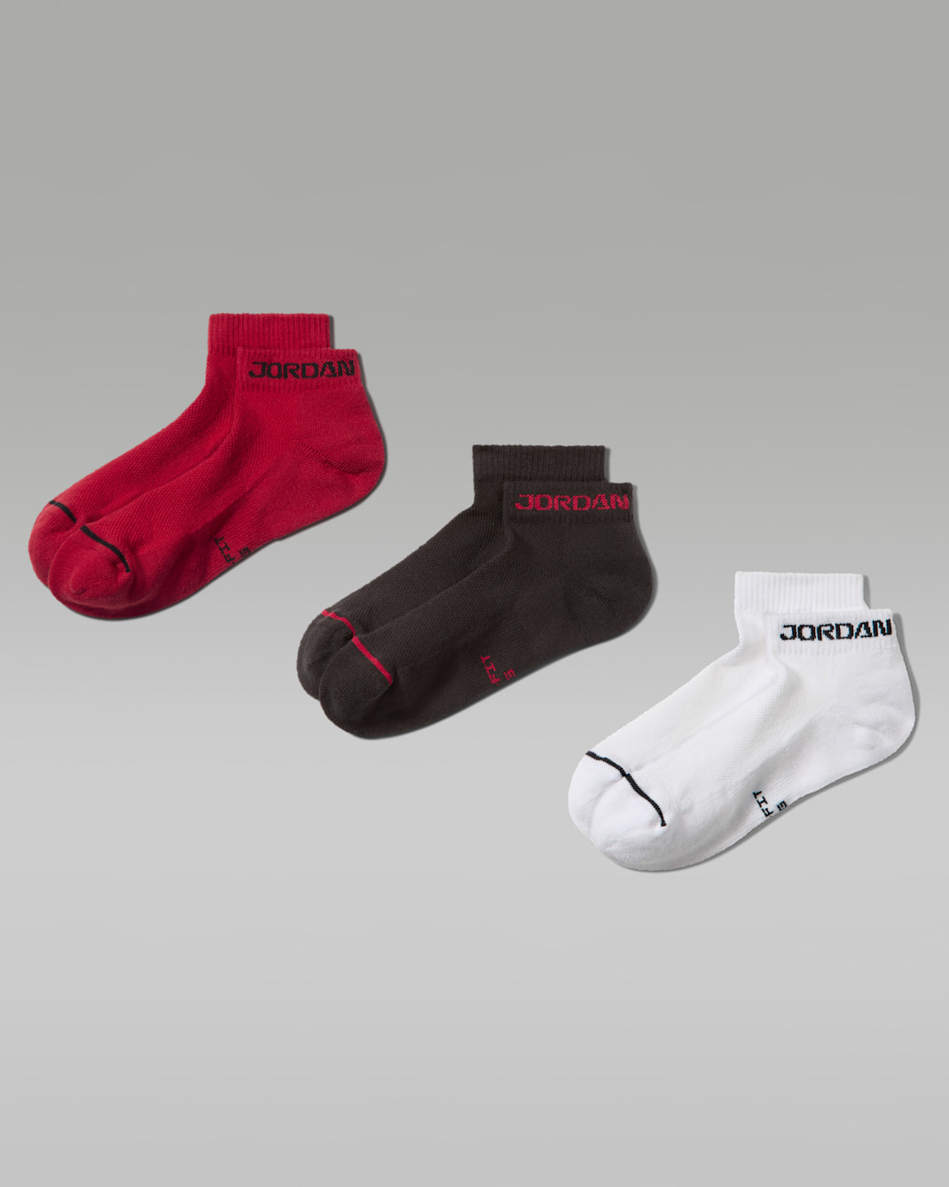Jordan Everyday Elevated No-Show Socks (3 Pairs)