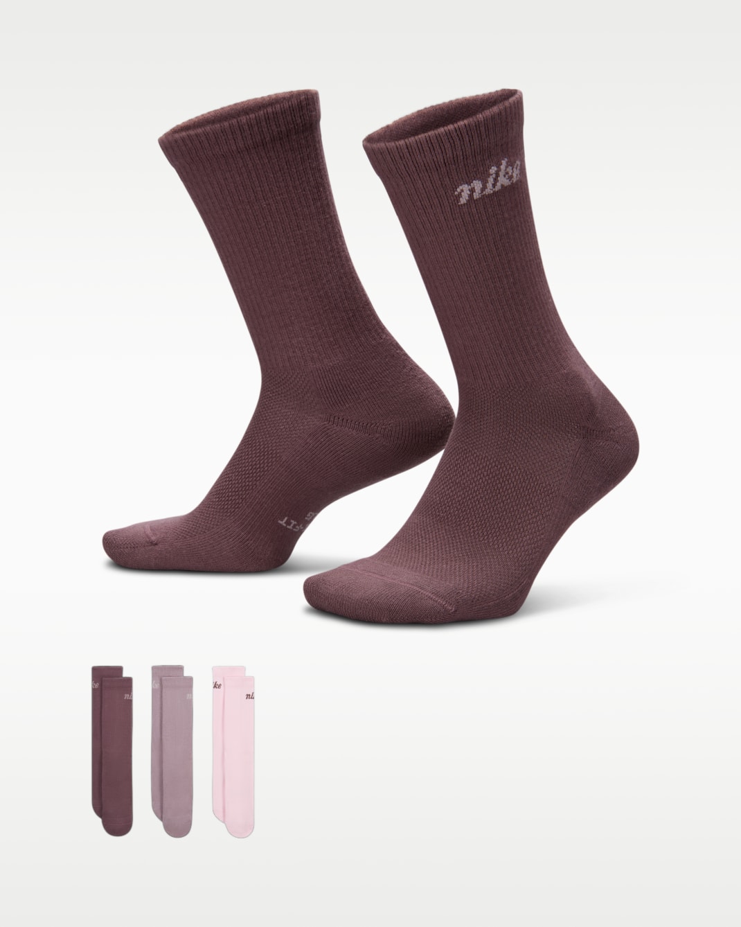 Nike Everyday Elevated Crew Socks (3 Pairs)
