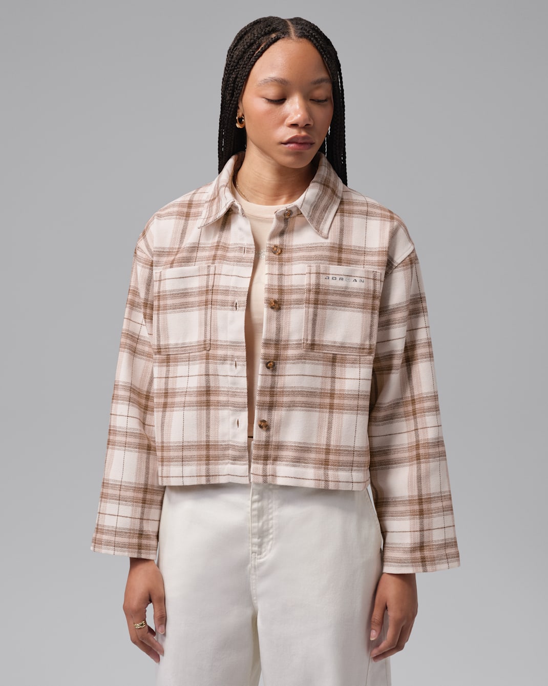 Jordan Brooklyn Women's Flannel Long-Sleeve Top