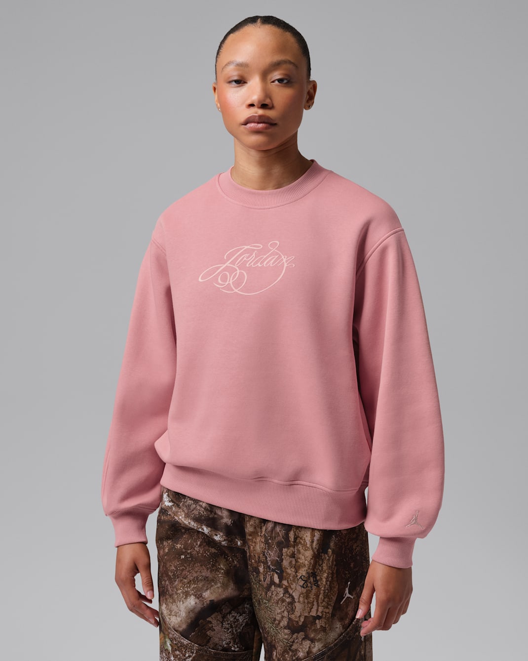 Jordan Brooklyn Fleece Women's Fireside Crew-Neck Sweatshirt