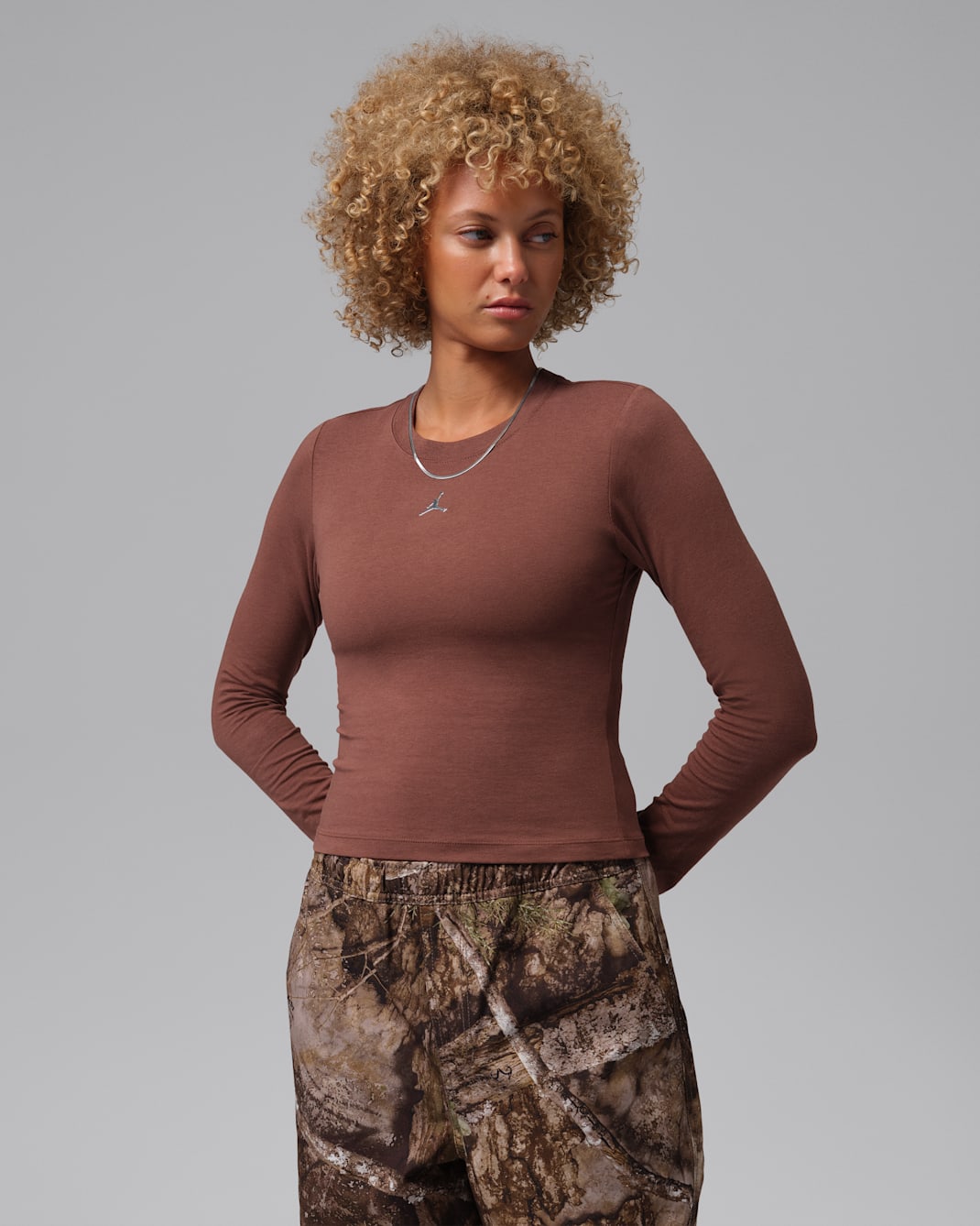 Jordan Brooklyn Essentials Women's Long-Sleeve Mid-Layer T-Shirt