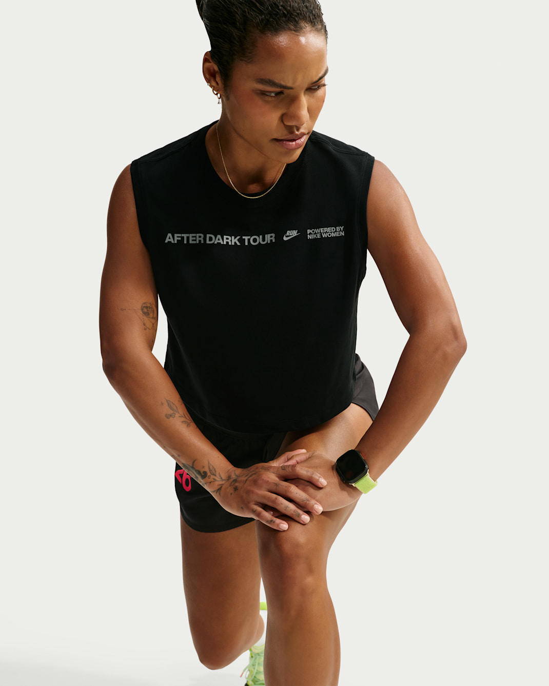 Nike After Dark Tour Women's Dri-FIT Sleeveless Running T-Shirt