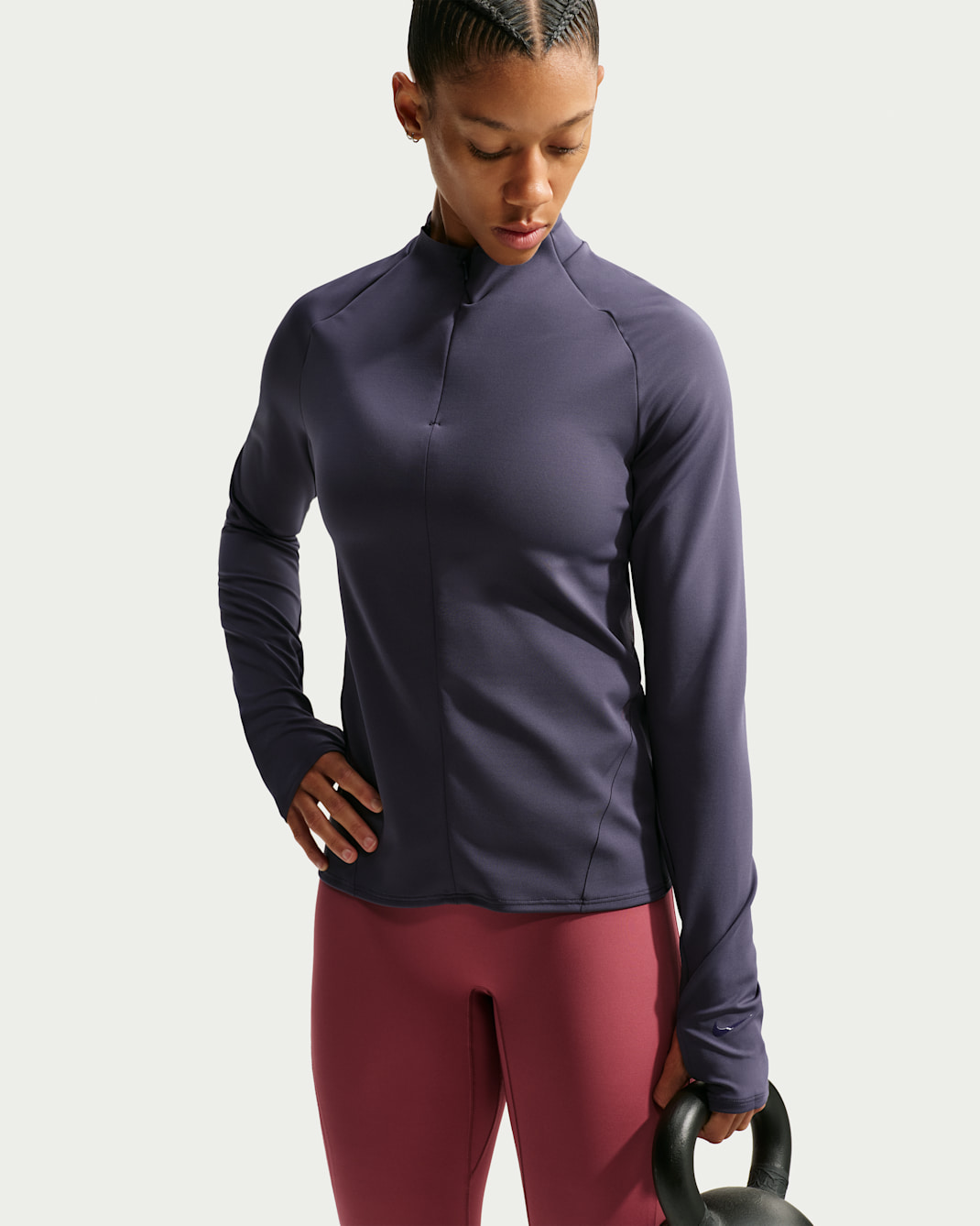 Nike Universa Women's 1/4-Zip Long-Sleeve Top