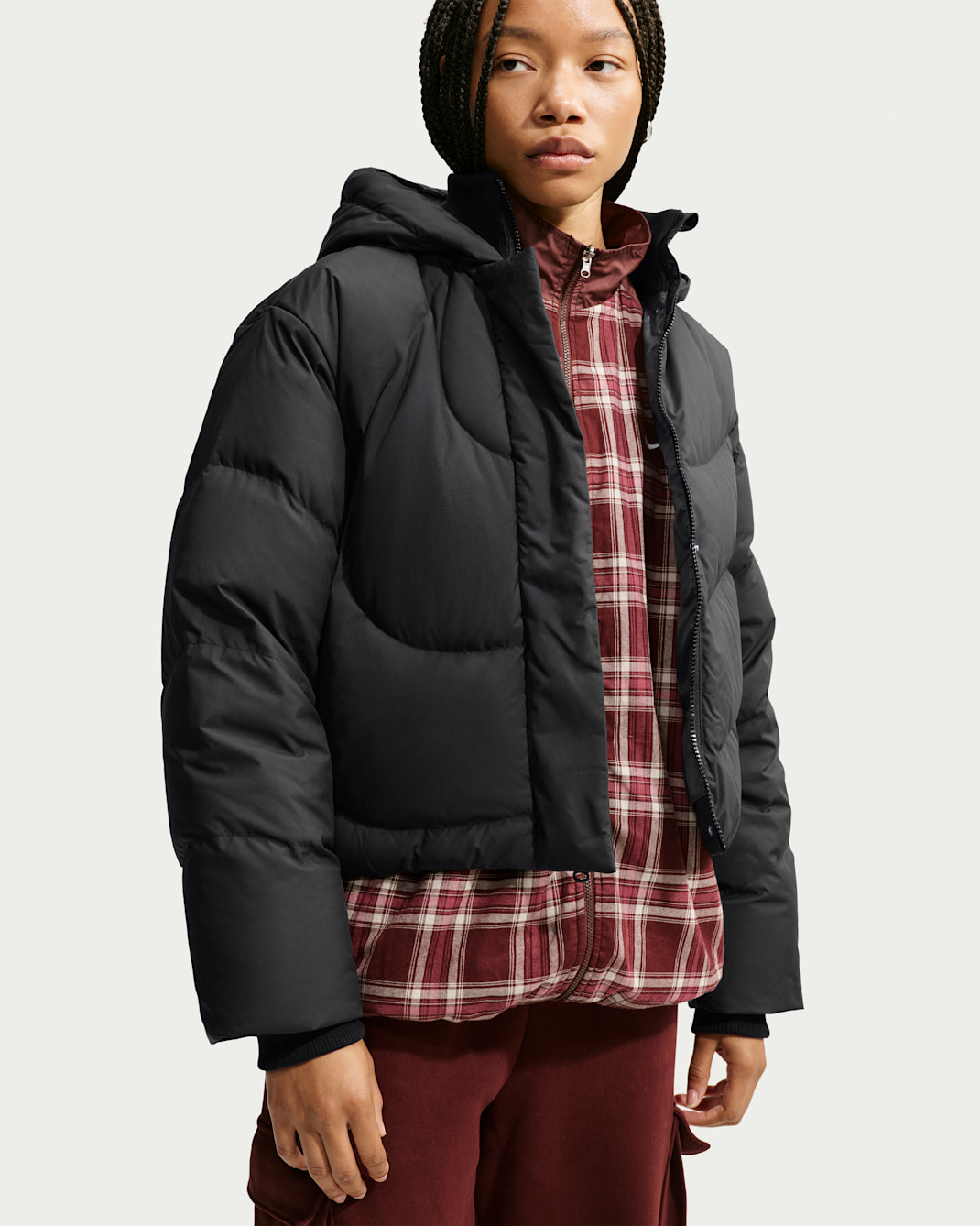 Nike Sportswear Swoosh Series Women's Loose Storm-FIT Hooded Down Jacket