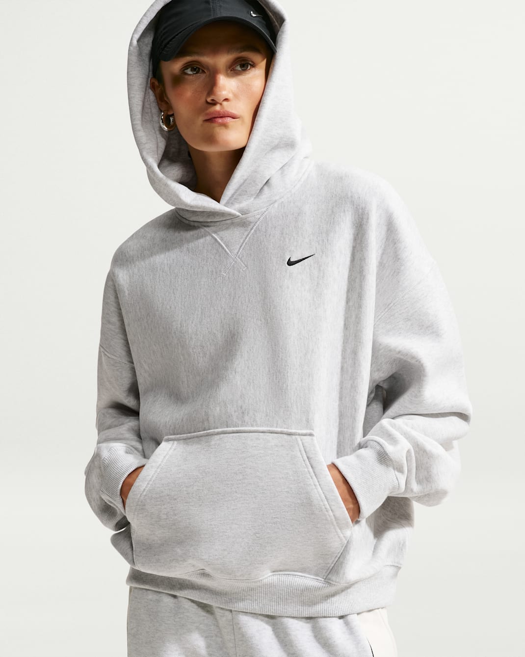 Nike Studio Fleece Heavyweight Women's Oversized Pullover Hoodie