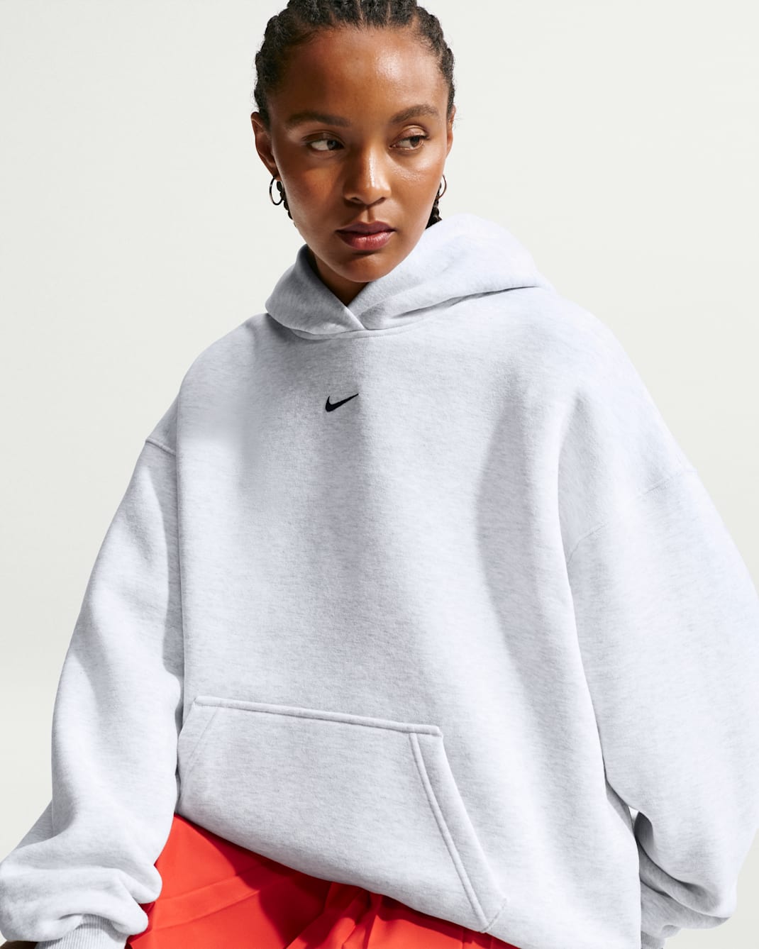 Nike Studio Fleece Medium Weight Women's Oversized Pullover Hoodie