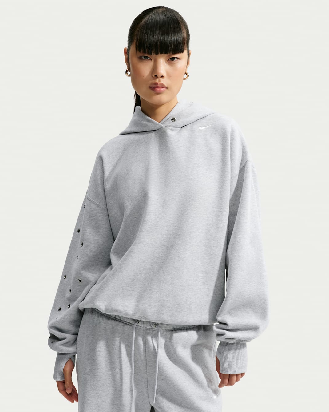 Nike Studio Fleece Medium Weight Women's Oversized Pullover Hoodie