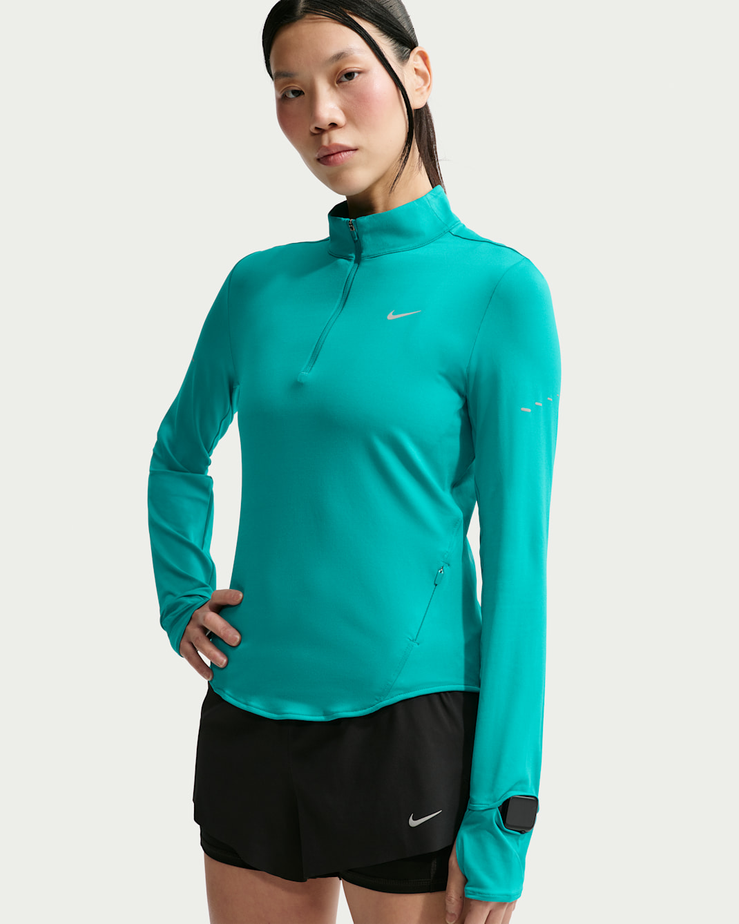 Nike Swift Women's Dri-FIT UV 1/4-Zip Running Top
