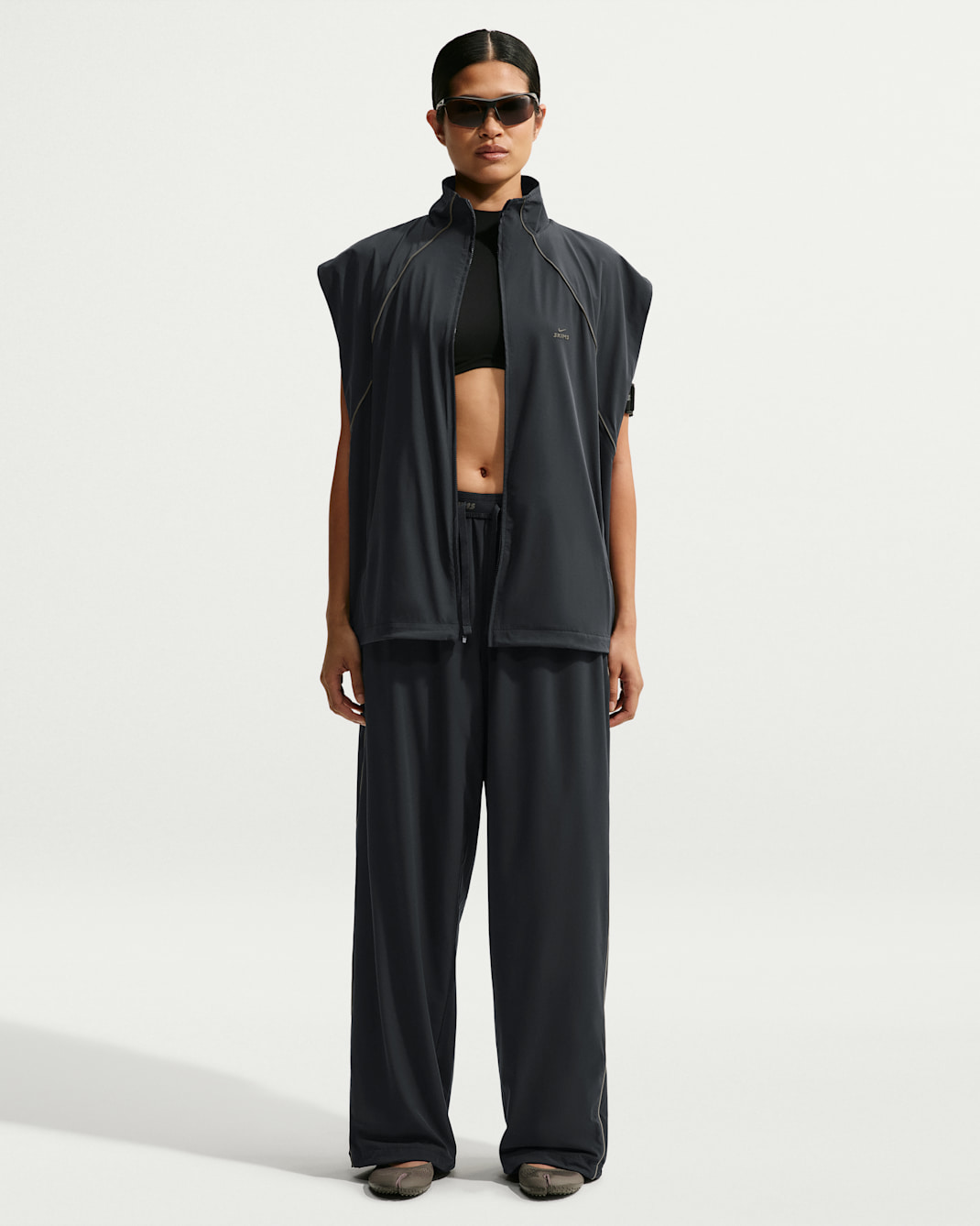 NikeSKIMS Stretch Nylon Women's Oversized Trousers