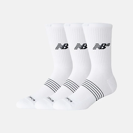 Active Numeric Crew Socks 3 Pack