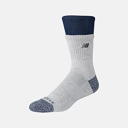 Active Premium Double Welt Crew